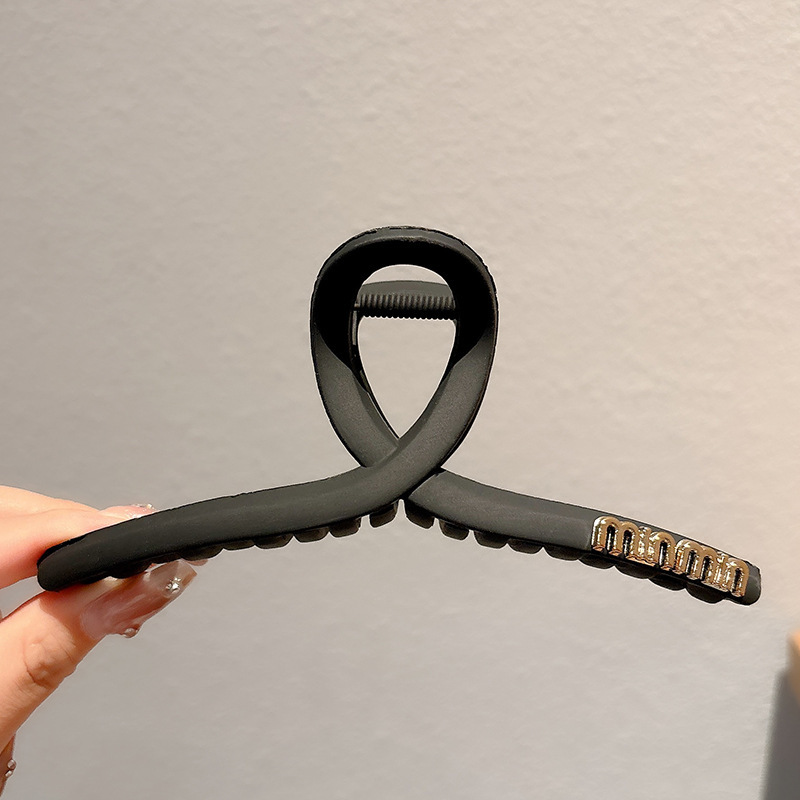 Meilad peludo clip de agarre para mujeres de alta sensibilidad más agujeros de agarre para el cabello clip de pesca clip de cabeza posterior