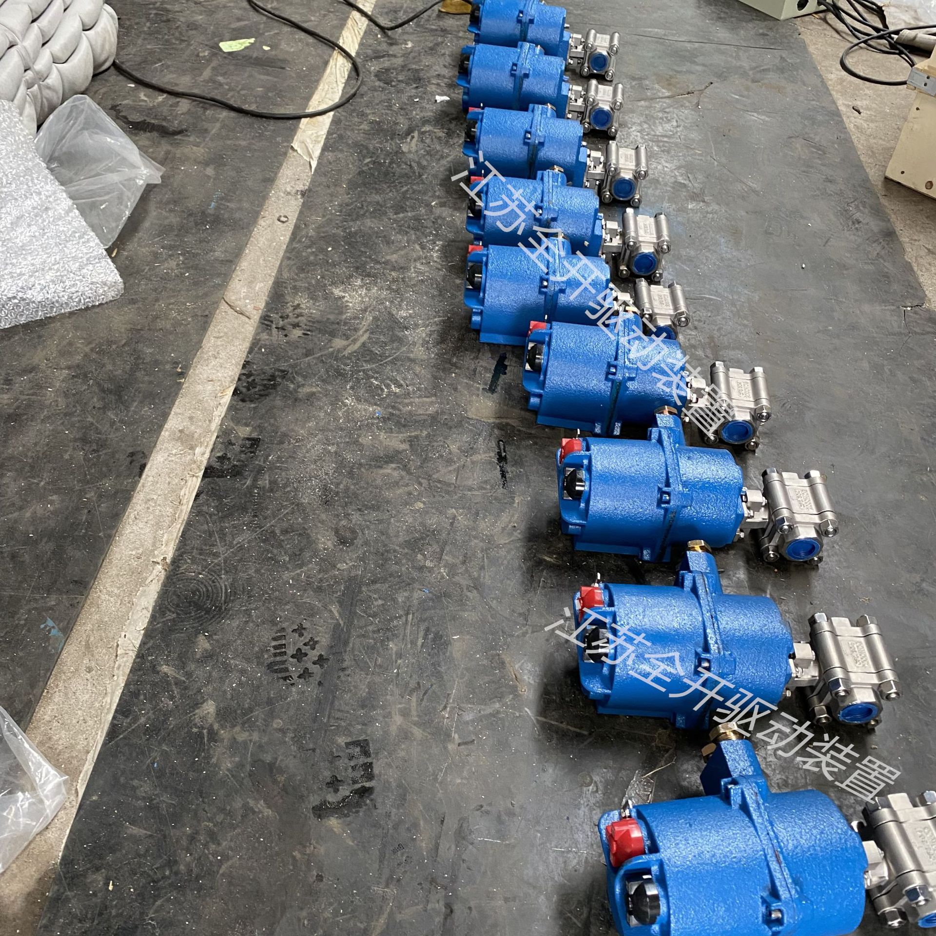 QMB防爆电动球阀DN65 PN25 智能调节一体式法兰球阀