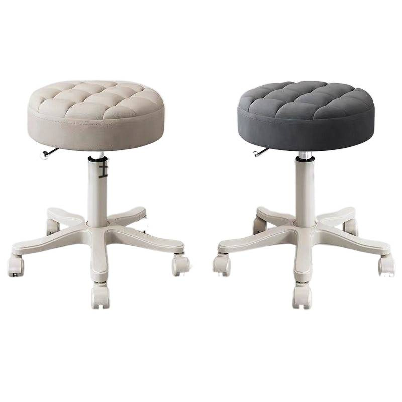 Hospital-Specific Stool, Barber Shop, Manicure Chair, Rotating Lift Backrest, Large Work Chair, Pulley, Household Round Chair