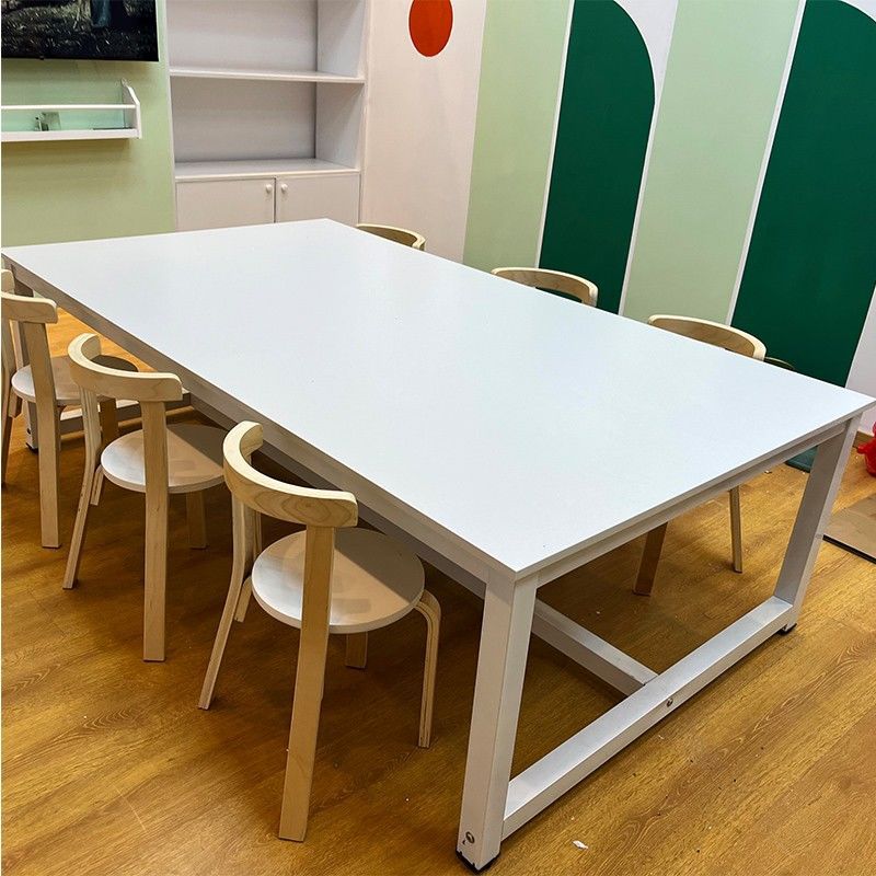 Painting Table, Art Table, Student Training Class Desk and Chair, Tutoring Class, Handmade Calligraphy Studio Table, Tempered Glass