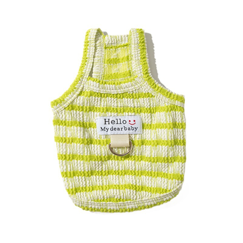 2025 nueva ropa de perros primavera y verano Teddy Bear Schnauzer perros mascotas delgadas de primavera
