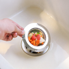 Sewer kitchen artifact sink garbage stainless steel filter washbasin pool washing dish basket floor drain anti-blocking