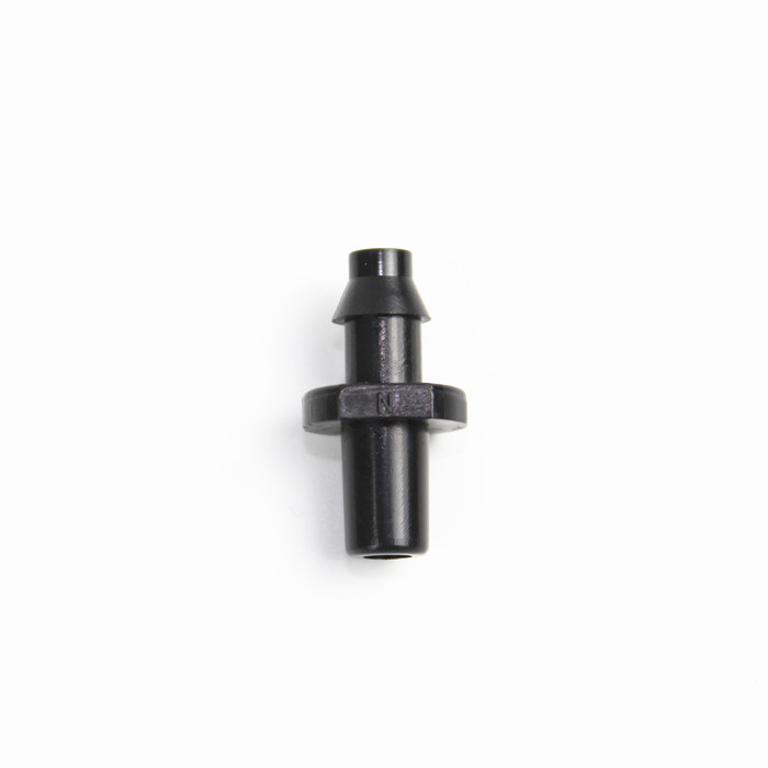 4 / 7 capilar Single Barb 6mm 47 Accesorios de conexión capilar para conectar microrrociadores de atomización invertida rotativos