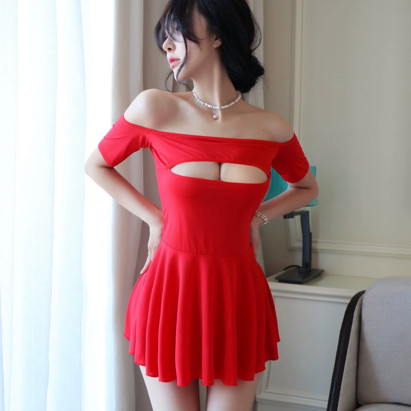 Длинная ночь сексуальное женское белье сексуальные полые пижамы униформа соблазн бесплатно от ночная рубашка пряный чистое Желание Костюм женский 1466