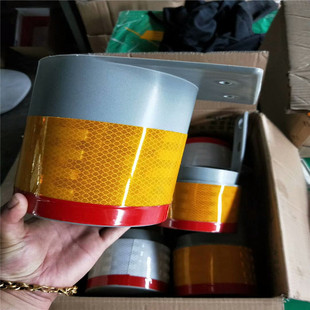 High-Speed Guardrail Reflective Sign Cap-Type Fiberglass Outline Sign Tunnel Outline Mark Pvc Outline Mark