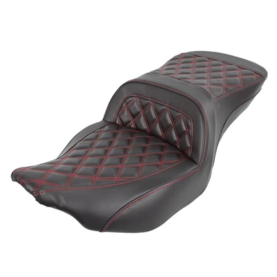 Motorcycle cushion Harley 23.5-25 Road Gliding, Street - red