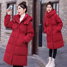 羽绒服女2025年冬季新款时尚洋气品牌高端加厚保暖长款收腰外套