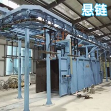 祥茂 悬链式抛丸机挂抛清理机连续通过金属表面处理设备锻件铸件