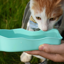 卡羅弗便攜式小寵水壺寵物喂水器貓貓隨行外出杯戶外遛狗運動水杯