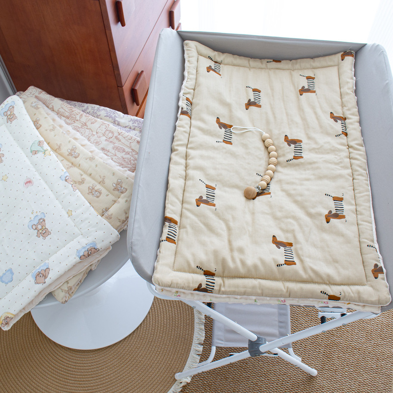 Class a Diaper Table Mat Baby Two-Layer Cotton Gauze Sleeping Mat Baby Beanie Blanket Soft Cushion Newborn Cradle Mattress Class a Diaper Table Mat Baby Two-Layer Cotton Gauze Sleeping Mat Baby Beanie Blanket Soft Cushion Newborn Cradle Mattress