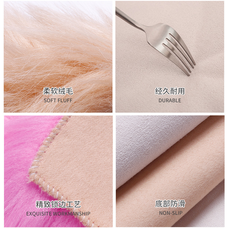 Red de celebridades de Internet, accesorios de fotografía de estilo ins, herramientas de pose, hilo de red de uñas, cojín de lana, tela de exhibición en vivo de felpa