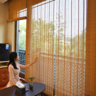 Nailed Bamboo Blinds, Roller Blinds, Door Curtains, Adjustable Blackout, Sunshade Partitions, Balcony Blinds, Ventilation Curtains, Chinese Style