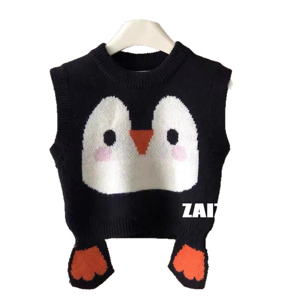 Children's cute knitted sweater