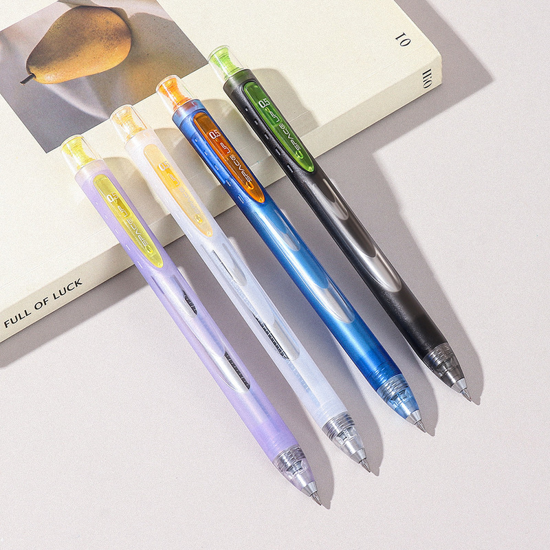 Dianshi Pen Galaxy Time Capsule Rotating Gel Pen Ds-0194 Double Ball Quick-Drying Gel Pen for Student Writing and Exams