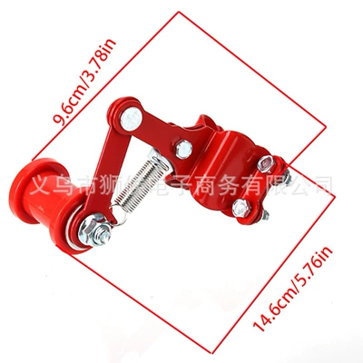 Adjuster, Other drive systems - atv-chain-guide-tension-wheel-chain-adjuster-red