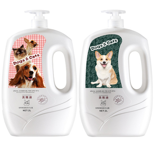 Pet Dog Shower Gel Long-lasting Fragrance Golden Retriever Teddy Cat Antibacterial Deodorizing Bath Supplies Shampoo Large Bucket