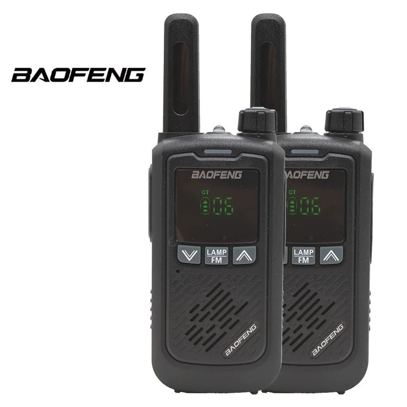 Рация Baofeng BF-T17 UHF, миниатюрная, легкая, с цифровым дисплеем. Оптовая продажа от производителя.