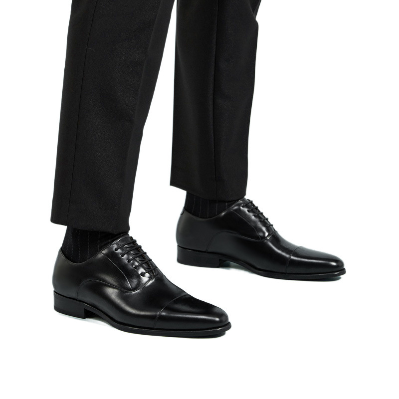 ShoeVault Herrenschuhe aus Leder mit drei Riemen, Business-Derby, britischer Oxford-Anzug, Bräutigam, Hochzeit_voghion.com