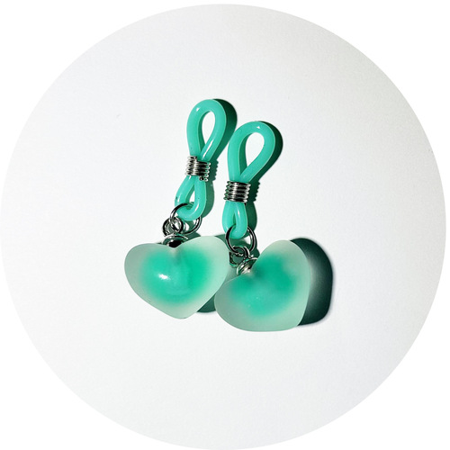SM Pink Invisible Nipple Clips for Kissing, Outing, Hotel Use—Alternative Design, Silent, Adorable, and No-Trace for Women