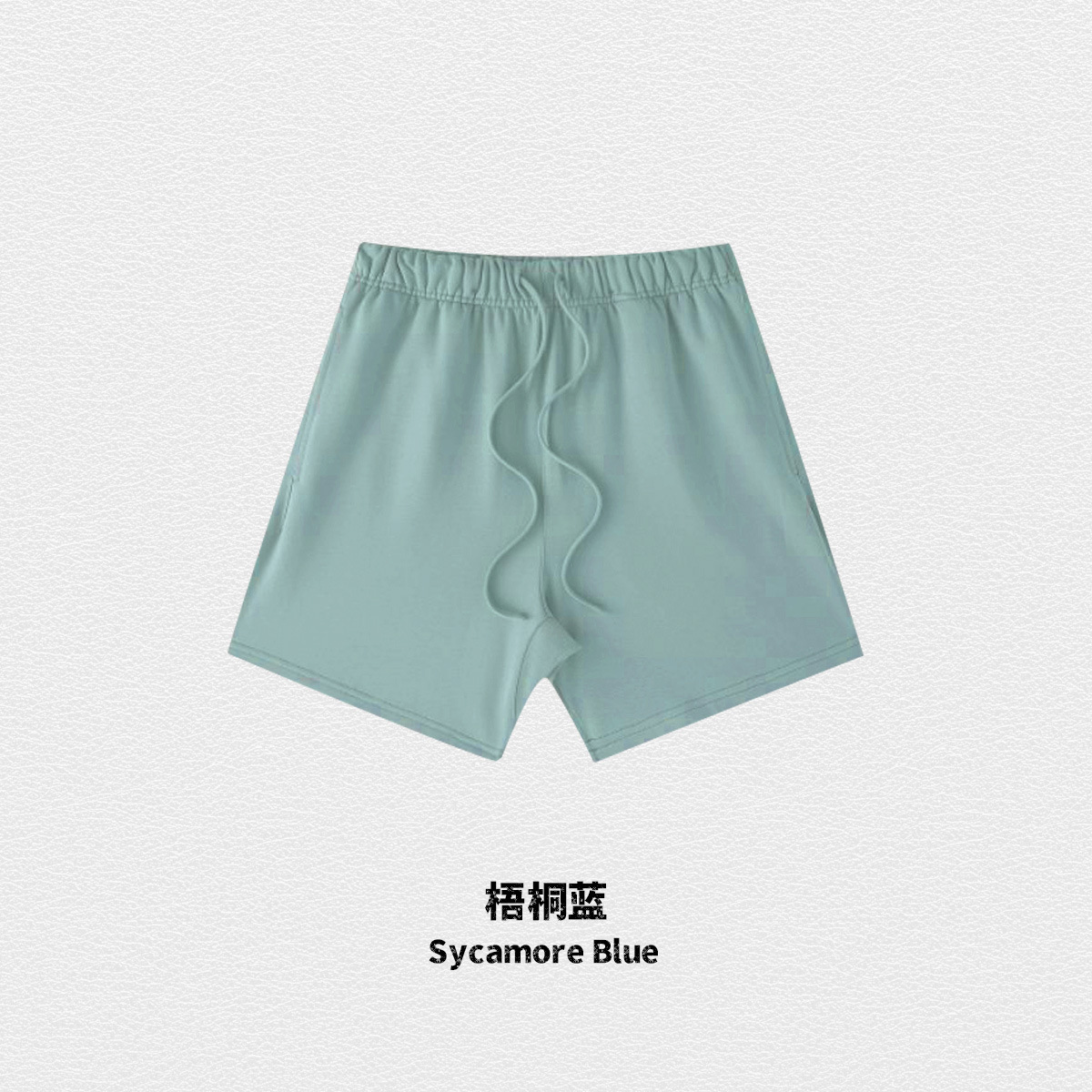Pantalones cortos de cinco puntos de marca, estilo urbano, holgados y modernos, de color liso, serie de colores intensos 495G, para primavera y verano, transfronterizos.