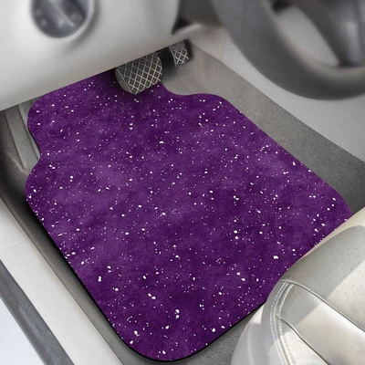 Car Carpet | universal fit, easy to clean - shining-purple-anti-slip-diatom-mud-full-car-four-piece-set-four-pieces-offer-more-savings
