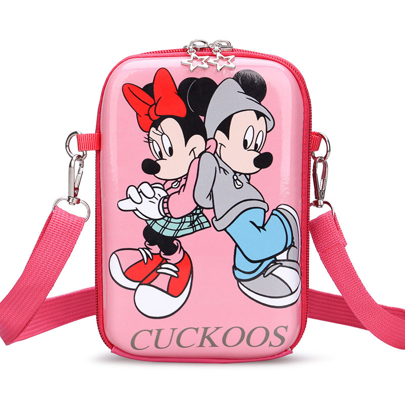 Creativo y simple 2025 nueva tendencia de moda bolso de cáscara de huevo para niños bolso de mensajero de hombro fresco y dulce para mujer de dibujos animados