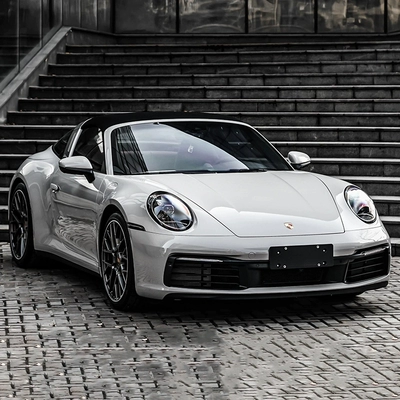 Car Tpu Color-Changing Film, Full Car Paint Protection Film, Anti-Scratch, Self-Healing, Colorful Car Wrap Film, Body Anti-Scratch (Car paint protective film) - tpu-porsche-gray-15-165m-whole-roll