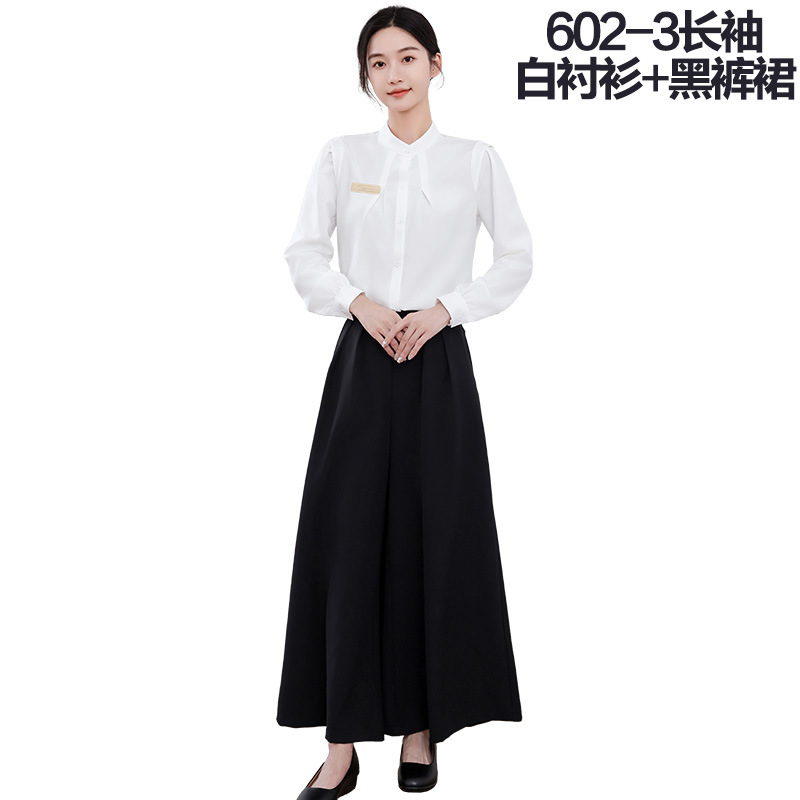 2026年新作美容師ユニフォーム 美容室・スキンケア・医療美容向け高級ケア作業服 602