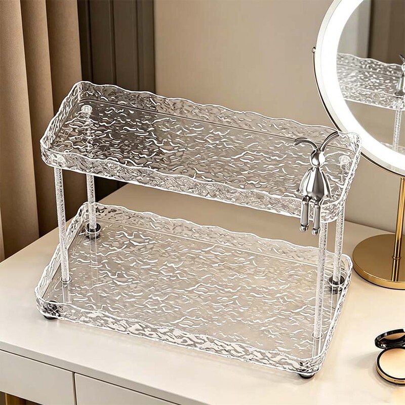 Light Luxury Washbasin Storage Rack Bathroom Toilet Washstand Storage Rack Countertop Cosmetics Storage Rack Light Luxury Washbasin Storage Rack Bathroom Toilet Washstand Storage Rack Countertop Cosmetics Storage Rack