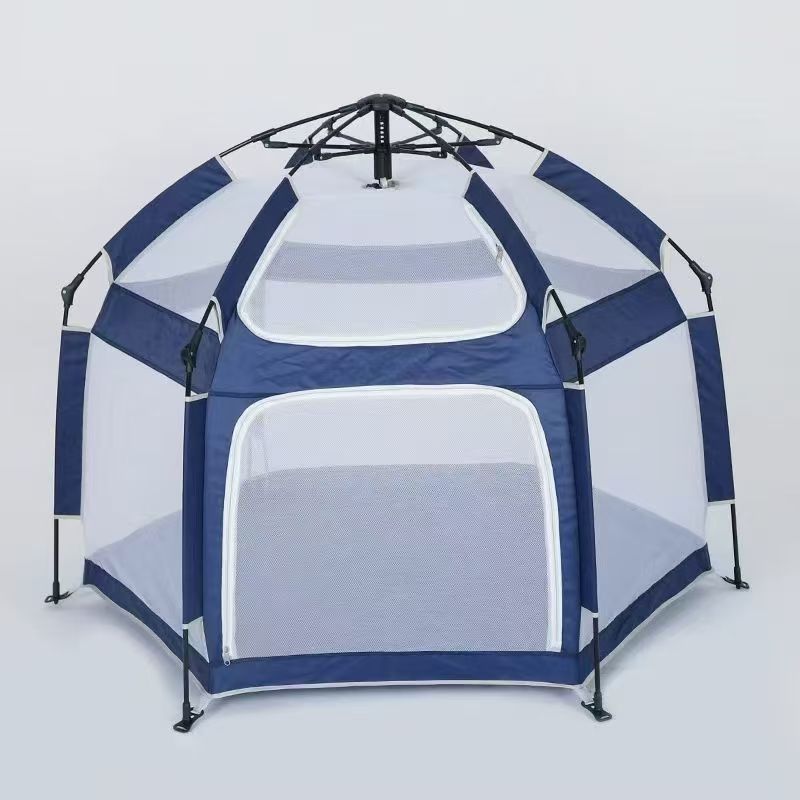 Children's Tent Indoor Folding Playpen Playhouse Crawling and Walking Indoor Baby Protective Fence Folding Tent