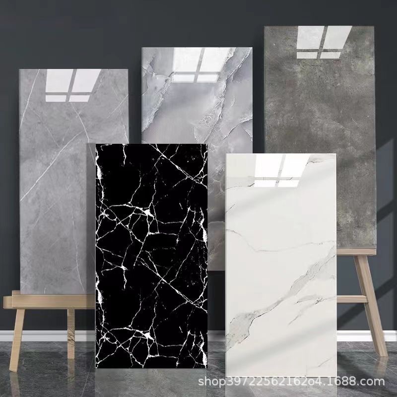 Comercio exterior transfronterizo imitación placa de plástico de mármol pegatinas de pared decoración de pared de cocina pegatinas impermeables a prueba de humedad