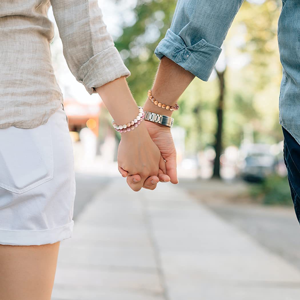 Fashion Round Agate Bracelets 1 Piece