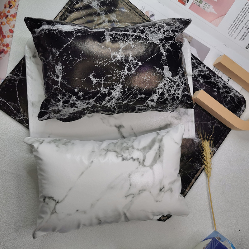 Brand marble high-end pillowcase for manicure