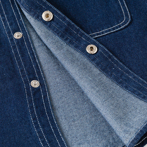 Boys' Workwear Denim Shirt Jacket 2024 Spring and Autumn New Style Cool and Trendy for Middle and Older Boys, Fashionable and Versatile