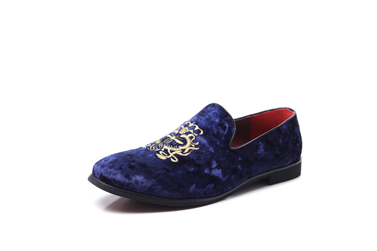 Männerschuhe Nei Gestickte Schong, Männer Slip-On Loafers, Summer No Stink Foot Slip On Ronn Zeh Casual Schong_voghion.com