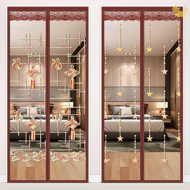 Anti-Mosquito Door Curtain Magnetic Screen Door Screen Window Mosquito Sand Curtain Screen Door Summer Household Anti-Fly Silent Magic Dustproof