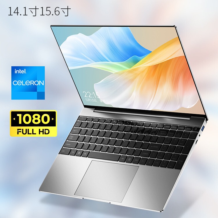 Amazon's New 14Th Generation Laptop 14.1inch Computer Design Office Netbook Cheap and Thin Laptop