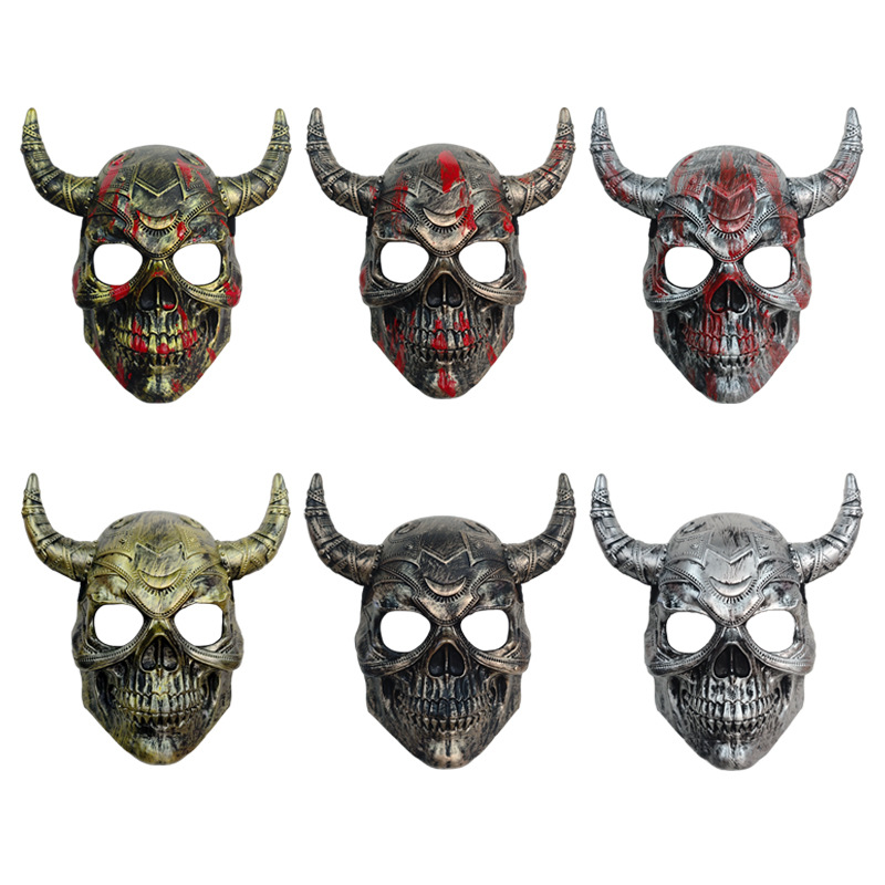 Halloween Horror Bloody Warrior Horror Craneos Juegos CS Horror Craneos máscaras máscaras Halloween