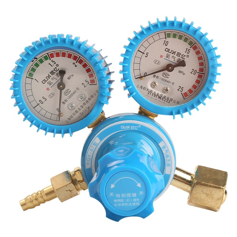 Кислород Ацетилен Пропан Клапан снижения давления датчик декомпрессии кислорода газовый баллон декомпрессионный противоударный кобура для сварки и резки датчик давления кислорода