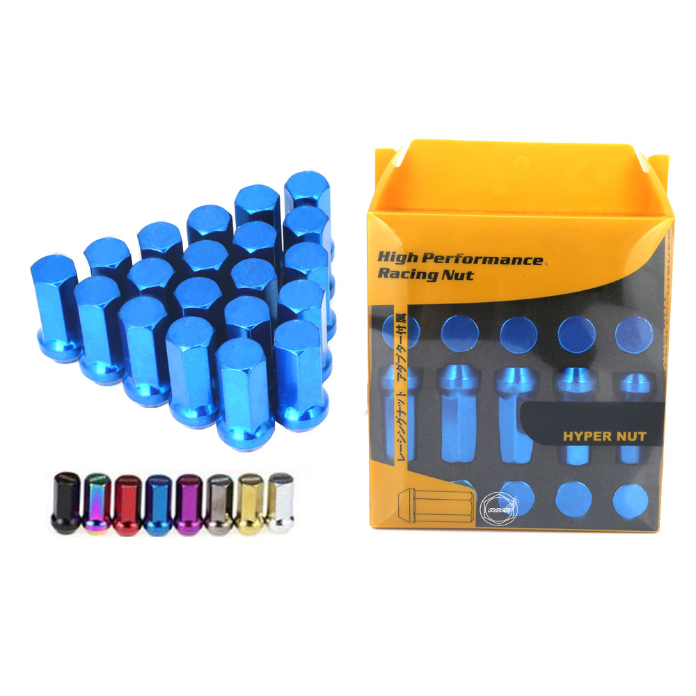 适用于别克本田丰田尼桑轮毂螺丝帽锻钢轮胎螺母改装螺丝帽