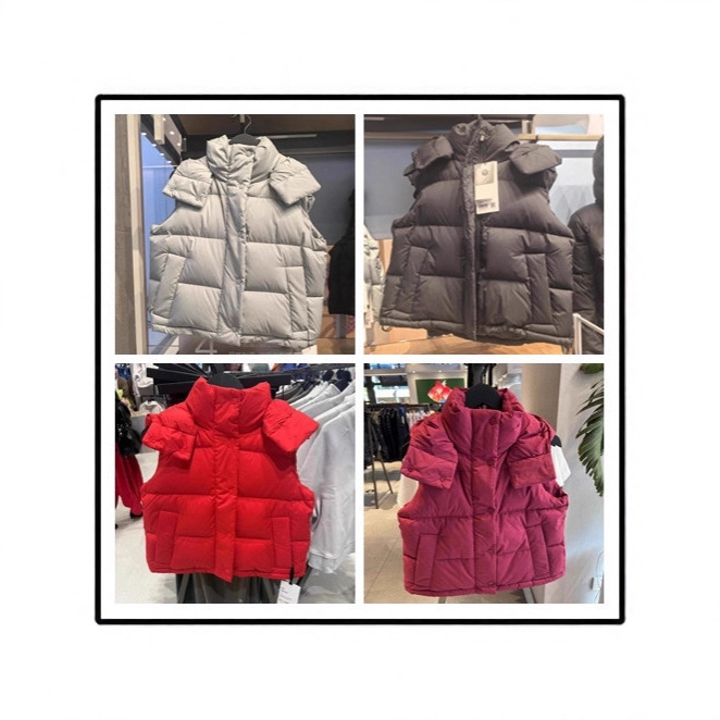 4-Panel Vest down Jacket Vest 01