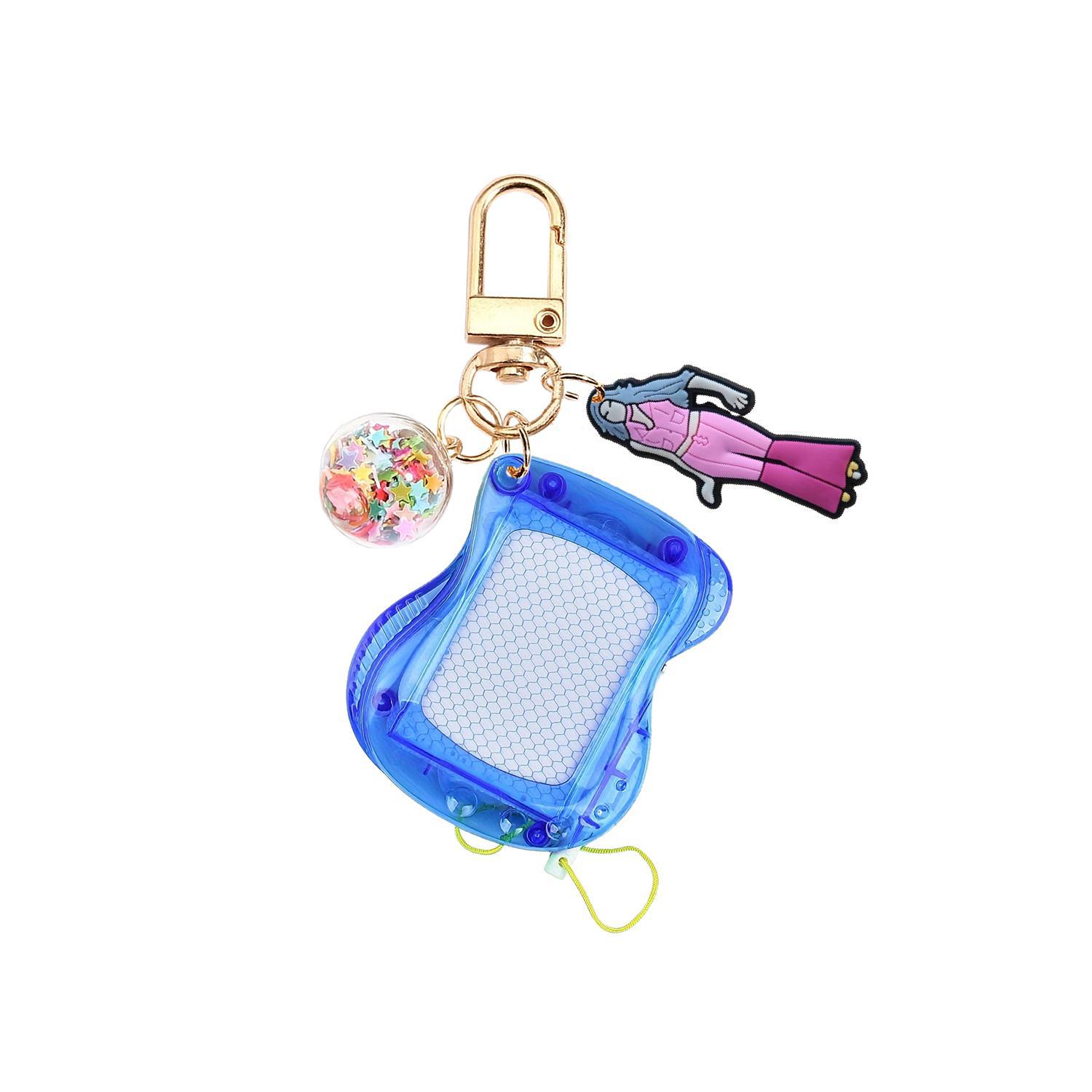 Keychain transfronterizo tablero de escritura magnético Xiyin creativo accesorios de dibujos animados tablero de dibujo tablero de escritura infantil puzzle infantil