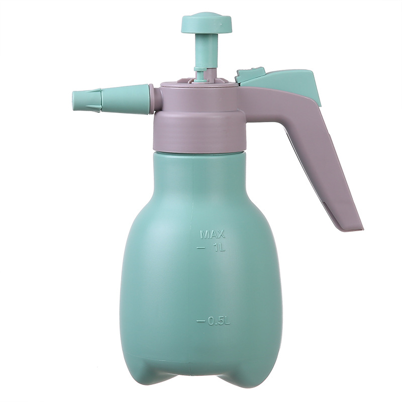 Jardín de plástico jardinería a prueba de explosiones regadera rociador neumático riego multi-carne squeeze riego olla