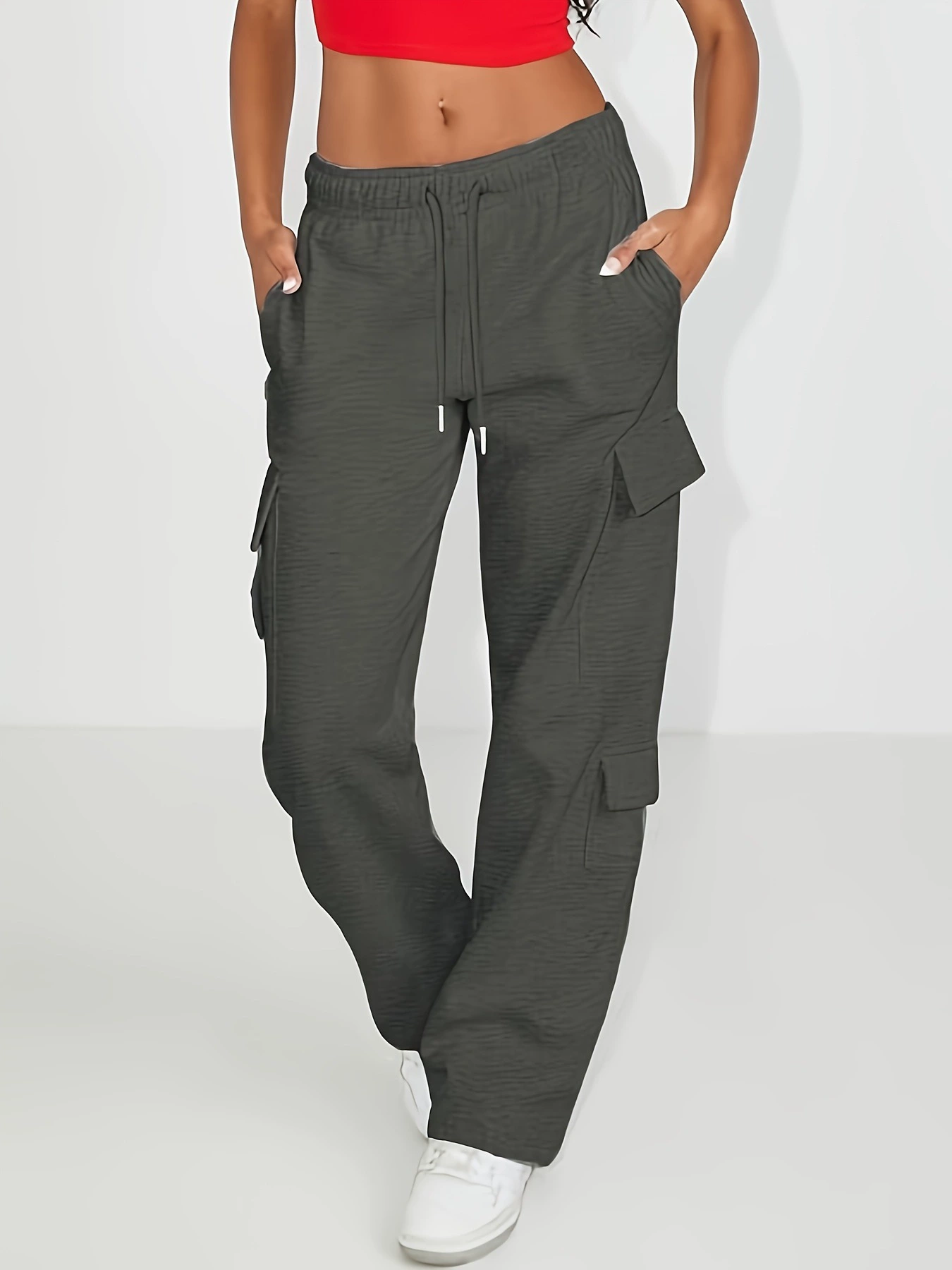 Джинсовые XXL? Actually: Y2K Baggy Cargo Joggers Y2K High Waisted Baggy Cargo Joggers