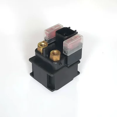 Power supply, ignition system accessories, Motorcycle solenoid valve - square-rubber-10a