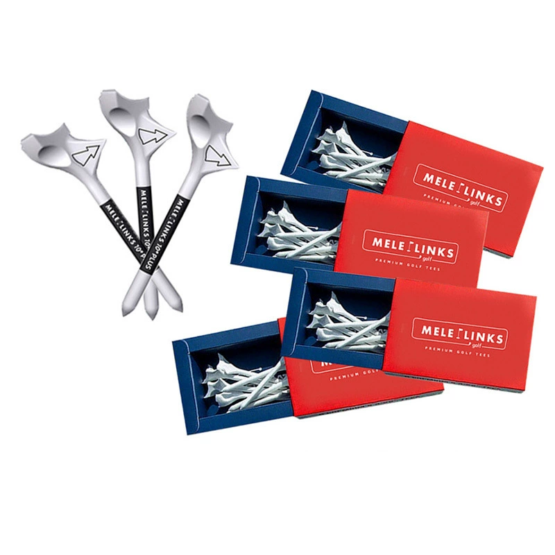 Golf Golf Golf Ball TEE 10 градусов наклон T прочный 83 мм увеличивает скорость расстояния 10 штучной подачи