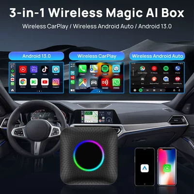 Box Qualcomm Qcm6225 – Simsiz CarPlay və Android Auto