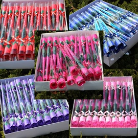 鲜花花艺制品;香皂花;创意礼品套装