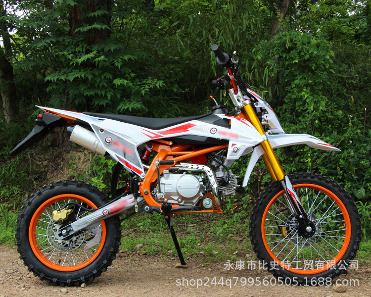 Off-Road Vehicle 125Cc Two-Wheeled Motorcycle Gasoline Dirt Bike for Adults Pit Bike Small Jump Mountain Bike