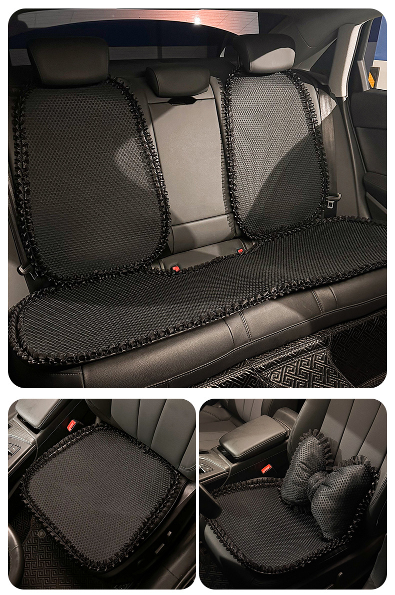 New Car Seat Cushion, Suitable for All Seasons, Light Luxury, High-End Feel, Breathable Car Seat Cushion, Car Decorative Seat Cover